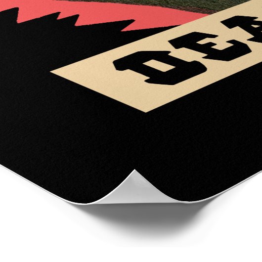 "Dadelijkste Man levend" herstelde Vintage Poster (Hoek)