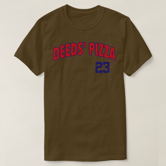 Daden Pizza T-shirt (Design voorkant)