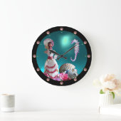 DADEN VAN DE SEASHELLEN, DE SEAHORSE EN DE PINKBLA GROTE KLOK (Huis)