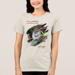 Daden Van Vriendelijkheid Inspirerende Spreuk Eekh Tri-Blend Shirt