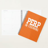 Dader in training White Gfx Stripes Planner (Display)