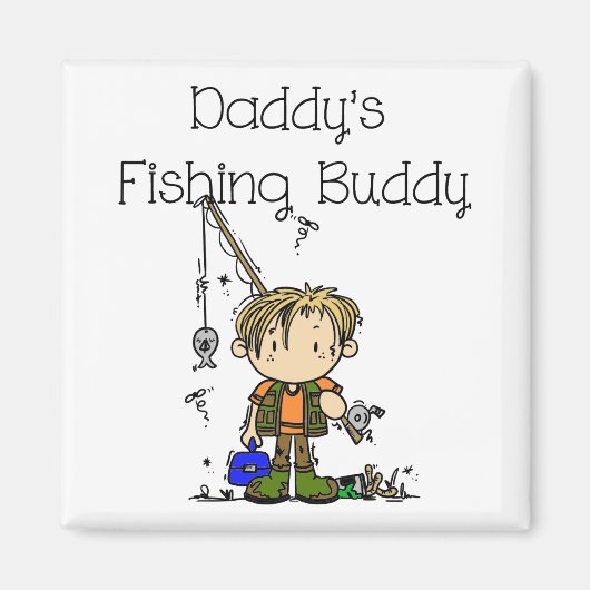 DADFISHINGBUDDY.png Magneet (Voorkant)