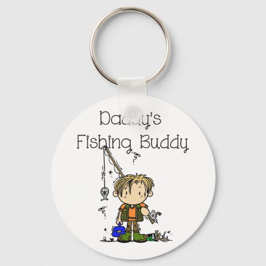 DADFISHINGBUDDY.png Sleutelhanger (Voorkant)