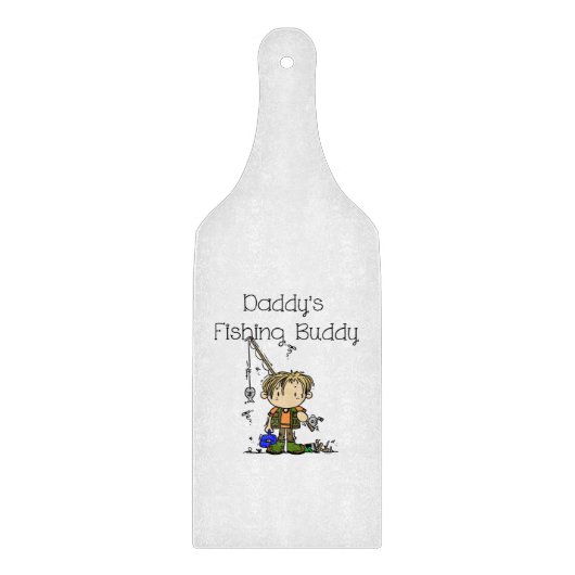 DADFISHINGBUDDY.png Snijplank (Voorkant)