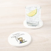 DADFISHINGBUDDY.png Zandsteen Onderzetter (Zijkant)