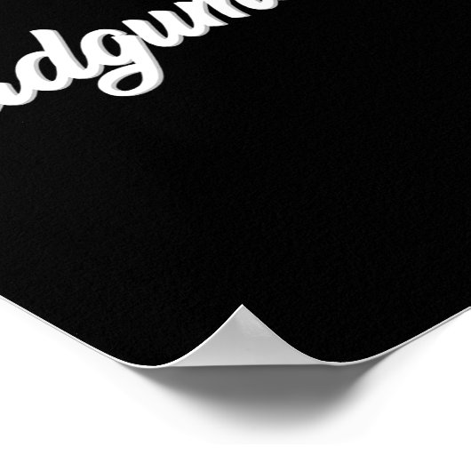 Dadgummit Funny Southern Saying Quote  Poster (Hoek)