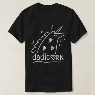 Dadicorn Funny Unicorn Dad Vaderdag Gift T-shirt