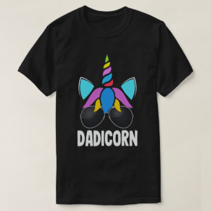 Dadicorn Funny Unicorn Dad Vaderdag Gift T-shirt