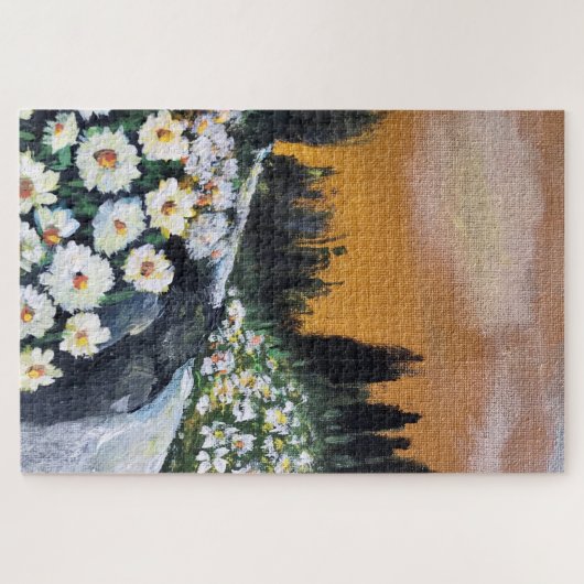 Dadijgebied van de rivier de rushing legpuzzel (Horizontaal)