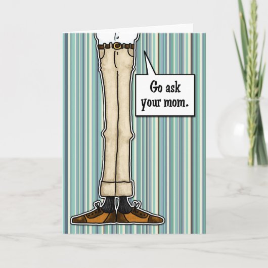 Dadism - Voor elke vader Kaart (Voorkant)