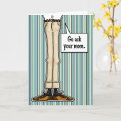 Dadism - Voor elke vader Kaart (Gele Bloem)