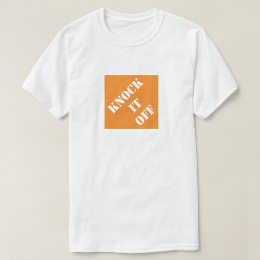 Dadisms doen het niet t-shirt (Design voorkant)