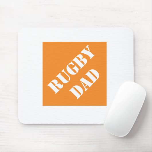 Dadisms Rugby Dad Muismat (Met muis)