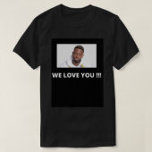 DADJU WE HOUDEN VAN U klassiek T-shirt (Design voorkant)