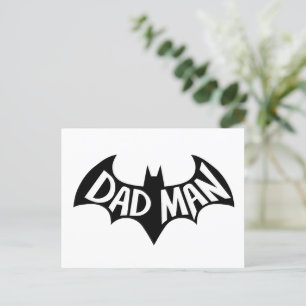 Dadman Superheld Briefkaart