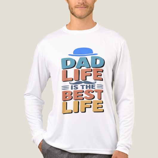 DadMode Tri-Blend Shirt (Voorkant volledig)