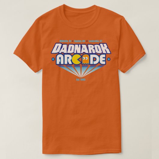 Dadnarok Arcade B T-shirt (Design voorkant)