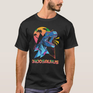 Dadosaurus Vaderdag 2023 Papa Daddy Trex Dinosa T-shirt