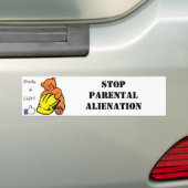 Dads 4 Life Stop Ouderlijke Alienage Bumpersticker (Op auto)