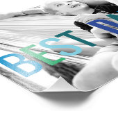 Dads Aangepaste foto Beste vader ooit met Jaar vad Foto Afdruk (Hoek)