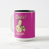 Dads: als eigen privégeldautomaat mok (Voorkant links)