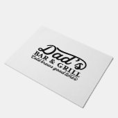 Dads Bar en grill Bbq Lovers Deurmat (Schuin)
