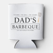 Dad's Barbeque | Vaderdag BBQ-foto  Blikjeskoeler (Voorkant)