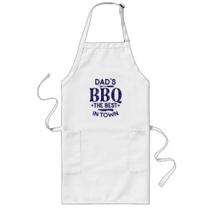 Dads BBQ (aanpasbaar) Lang Schort