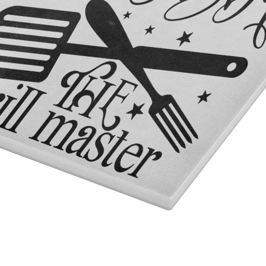 Dads BBQ de grill Master Snijplank (Hoek)