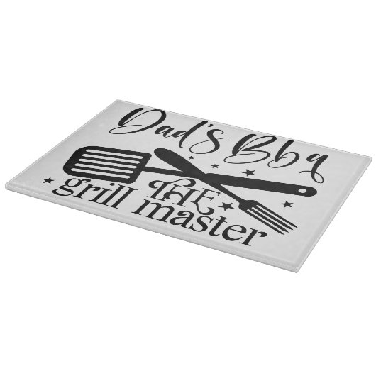 Dads BBQ de grill Master Snijplank (Hoek)