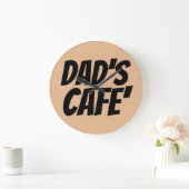 DAD'S CAFE' WALL CLOCKS GROTE KLOK (Huis)