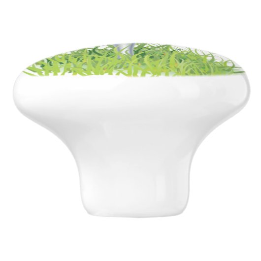 Dads Cave Room Keramische Knop (Zijkant)