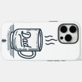 Dad's Coffee Mok Grappig vaderdag blij Case-Mate iPhone Case (Achterkant (horizontaal))