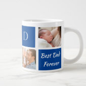 Dad's Collage photo, Capturing Precious Moment Grote Koffiekop (Rechts)