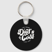 Dads Cool Funny Dad Matches Sons Cooler Sleutelhanger (Voorkant)