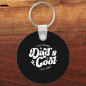 Dads Cool Funny Dad Matches Sons Cooler Sleutelhanger (Voorkant)