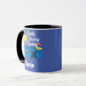 Dads Dads Dving Buddy Design - Combo Mok (Voorkant links)