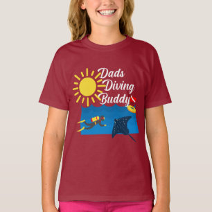 Dads duikboeddontwerp - Meisjes' Basic T-Shirt