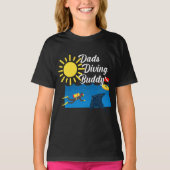 Dads duikboeddontwerp - Meisjes' Basic T-Shirt (Voorkant)