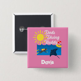 Dads duikboeddontwerp - Square Button