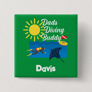 Dads duikboeddontwerp - Square Button