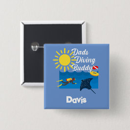 Dads duikboeddontwerp - Square Button