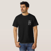 Dad's Editie: T-shirt met de naam van het kind, ge (Voorkant volledig)