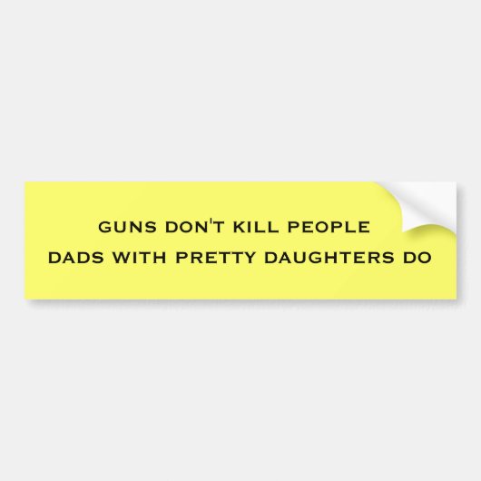 DADS EN DAUGHTERS BUMPERSTICKER (Voorkant)