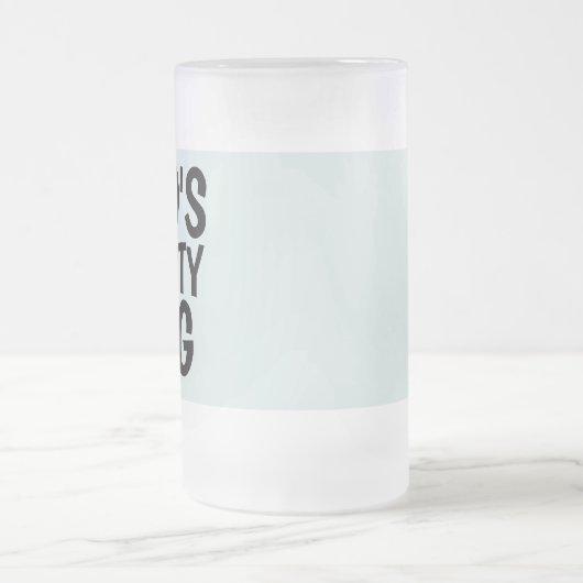 DAD'S FROSTY VADERDAG FROSTED GLASS Mok (Center)