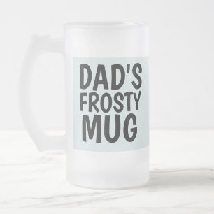 DAD'S FROSTY VADERDAG FROSTED GLASS Mok