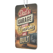 Dad's Garage Retro Automotive Sign Luchtverfrisser (Links)