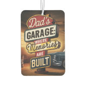 Dad's Garage Retro  Automotive Sign Luchtverfrisser (Achterkant)