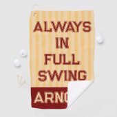 Dads Golfhanddoek leuk moderne humor (Insitu)