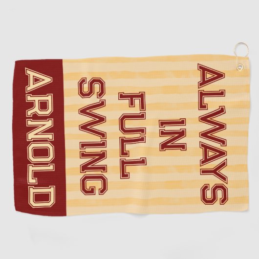 Dads Golfhanddoek leuk moderne humor (Horizontaal)